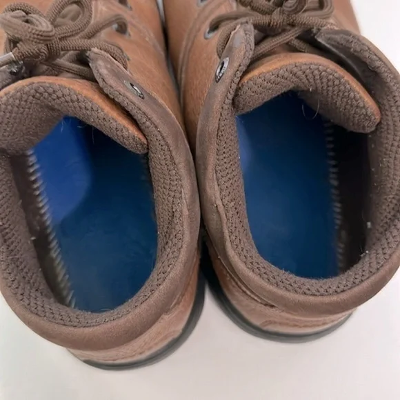 Dunham Men's Addison 8006BR Mid Cut Brown Leather Waterproof Boot Shoe Mens 9.5 - Picture 8 of 12